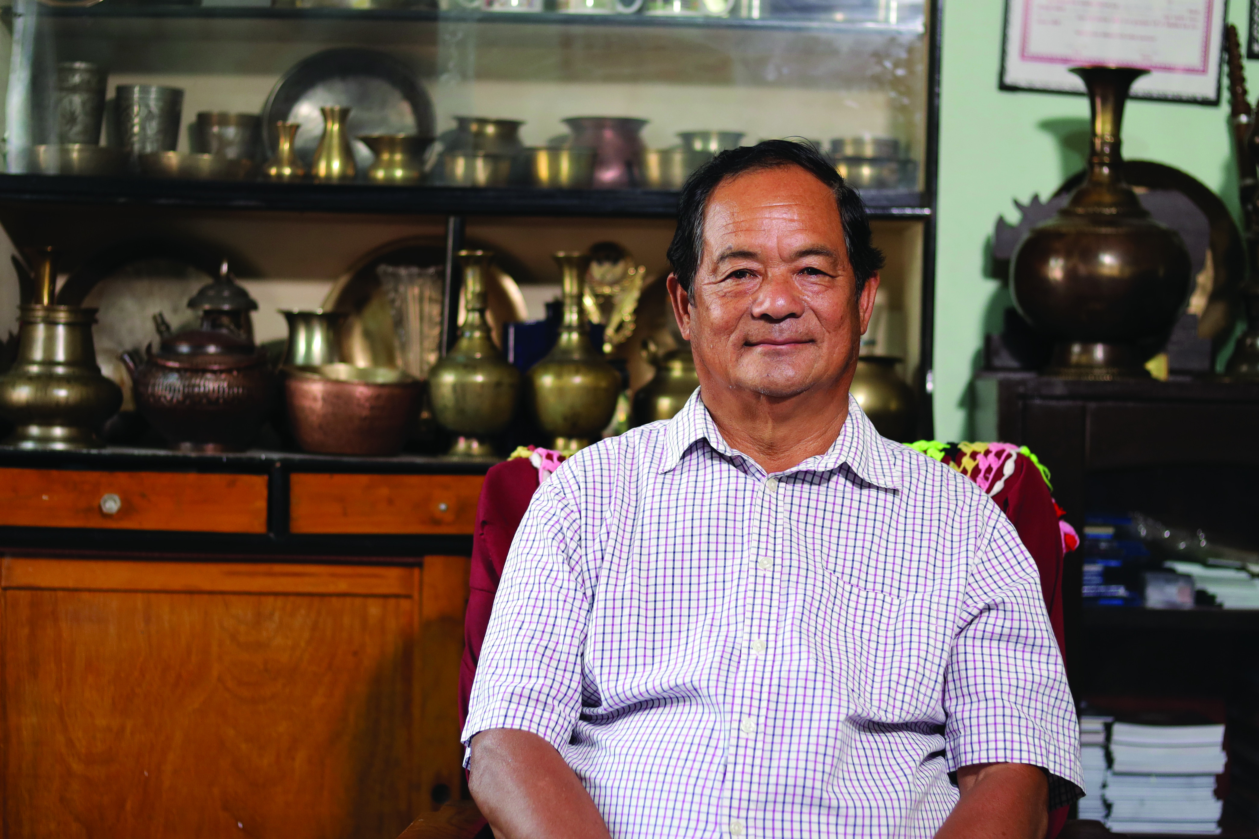 Cham Bahadur Pun, Social Worker